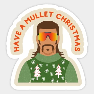 Mullet Christmas Sticker